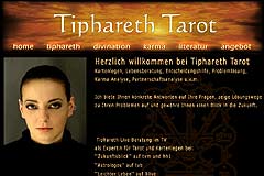 das screendesign bei tiphareth-tarot.de
